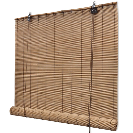 Ruskea Bambu Rullakaihdin 150 x 220 cm