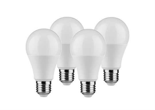 LED lamppu E27 5,5 W 4 kpl