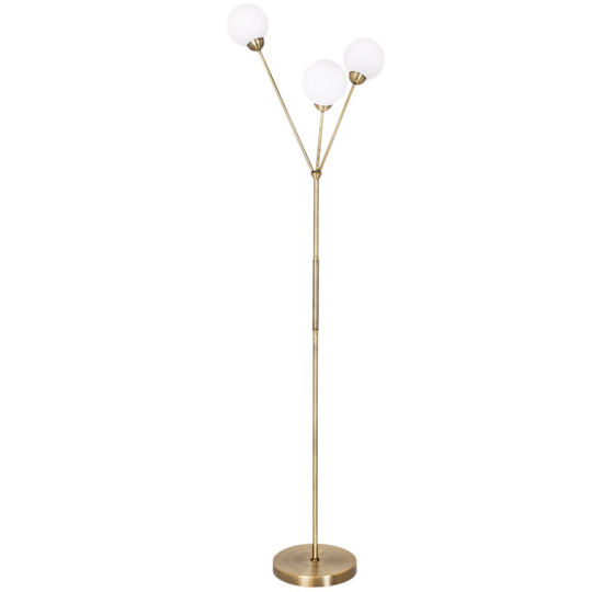 3Some floor lamp (antiikki messinki)