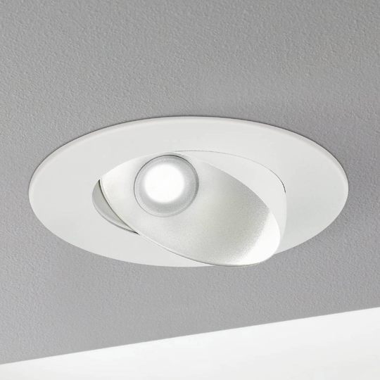 LED-kohdevalaisin Ronzano 1, valkoinen-hopea