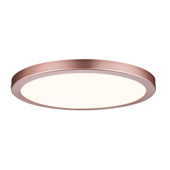 Paulmann Atria -LED-paneeli, ruusukulta, Ø 30 cm