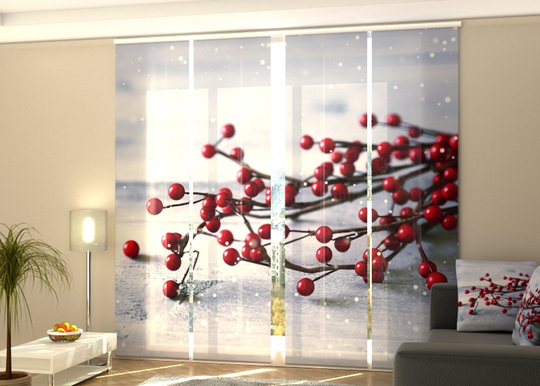 Puolipimentävä paneeliverho Xmas Decoration 240x240 cm
