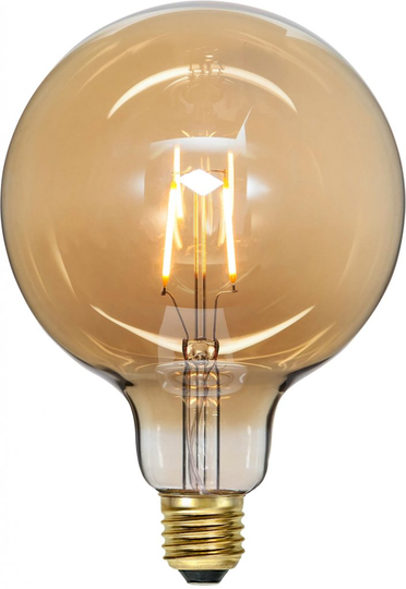 E27 decoration G125 0,8W (Läpinäkyvä)