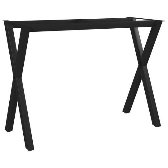 vidaXL Ruokapöydän jalat X-runko 120x50x72 cm