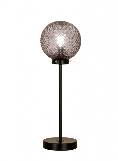 Flory table light long (musta)