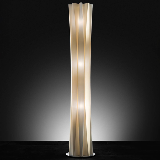 Slamp Bach -lattiavalaisin, korkeus 161 cm, kulta