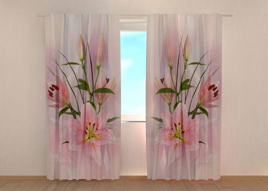 Pimennysverho Princess Lilies 240x220 cm