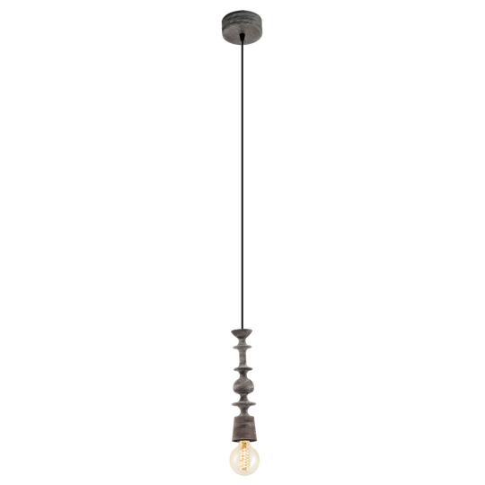 Avoltri pendant 7cm (musta)
