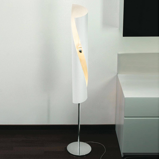 Hué-design-lattiavalaisin valkoisena
