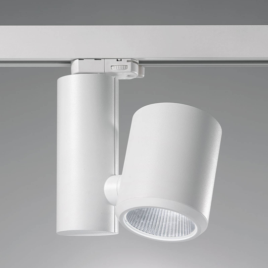 Tehokas LED-kiskospotti Kent 38° perusvalkoinen