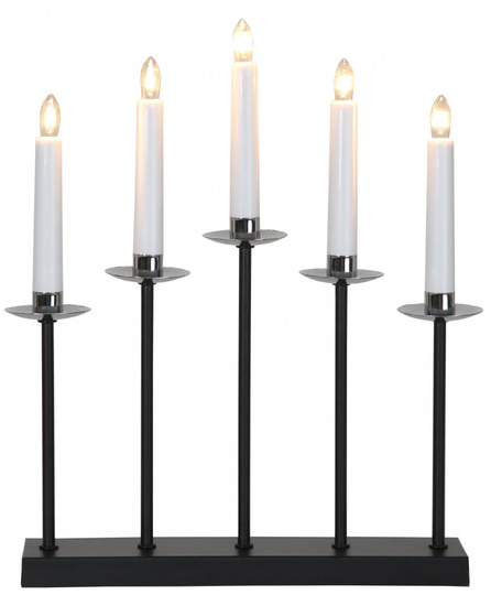 Greta 5L candlestick (musta)