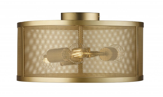 Fishnet ceiling (Brass / Kulta)