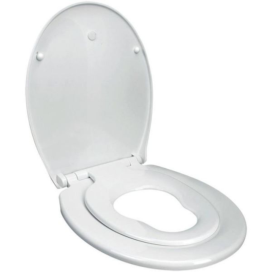 Arrow DuoSeat WC-istuinkansi lisäistuimella lapsille