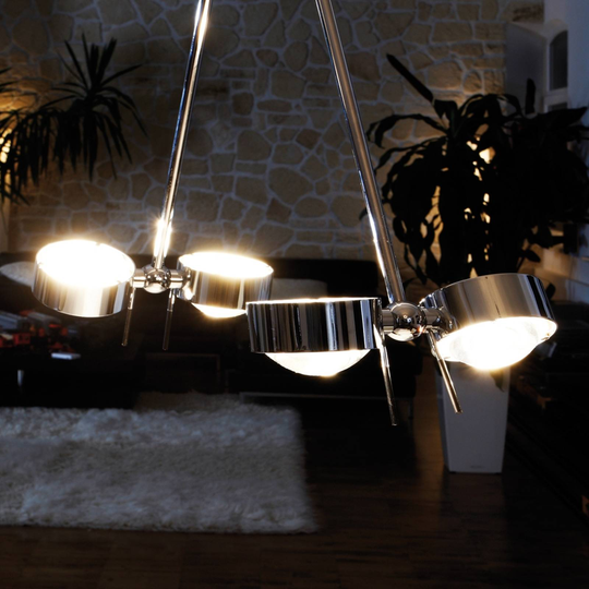 Riippuvalaisin PUK CEILING kromi 80 cm