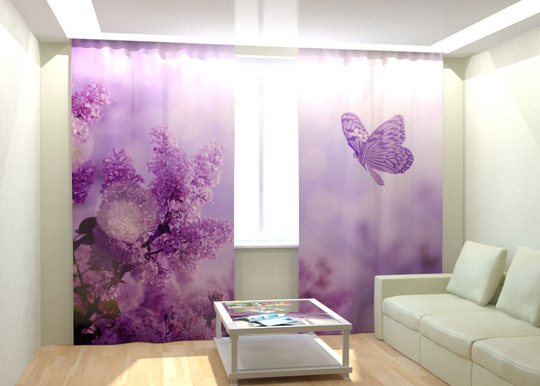 Kuvaverhot BUTTERFLY 300x260 cm