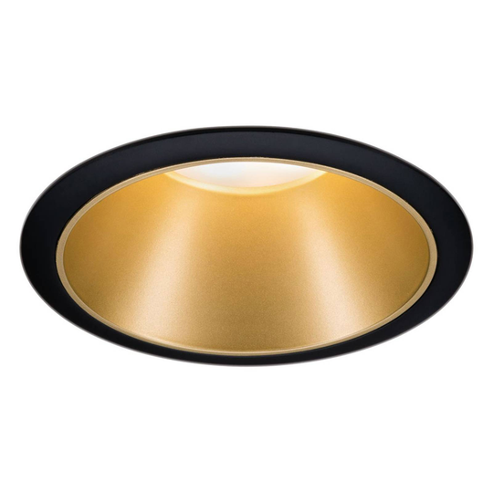 Paulmann Cole Spotlight GU10, musta/kulta