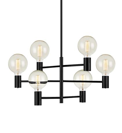 Capital ceiling lamp (musta)