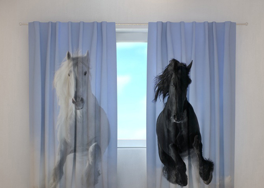 Pimennysverho HORSES 1, 240x220 cm