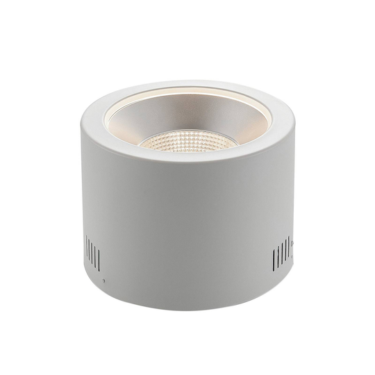 Arcchio Liddy -LED-alasvalo, valkoinen, Ø 23,2 cm