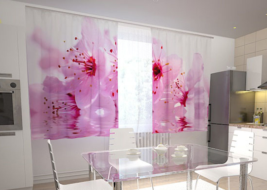 Pimennysverho FLOWERS CHERRY 200x120 cm