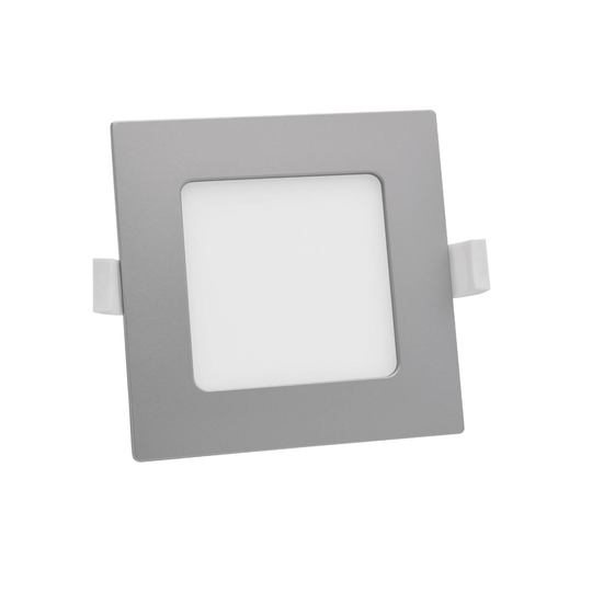Prios Helina -LED-uppovalo, hopea, 16,5 cm