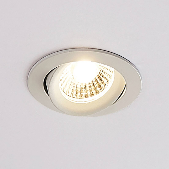 Arcchio Ozias - LED-kohdevalo, valkoinen, 4,2 W