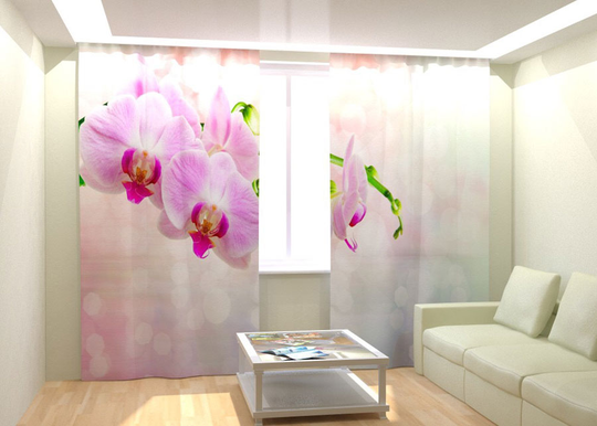 Kuvaverhot PINK ORCHID 300x260 cm