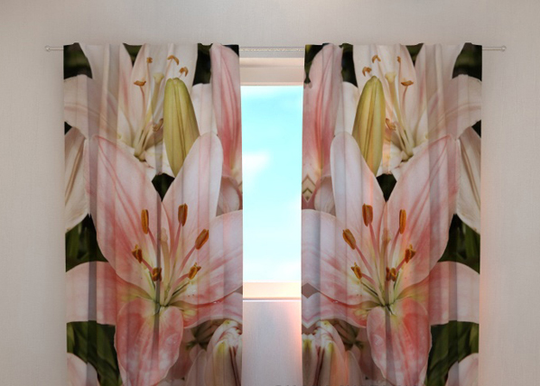Pimennysverho GORGEOUS LILIES 240x220 cm