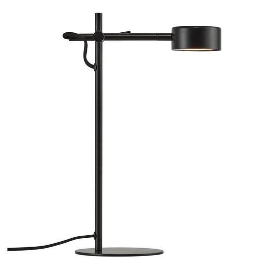 LED-pöytälamppu Clyde, integroitu himmennin