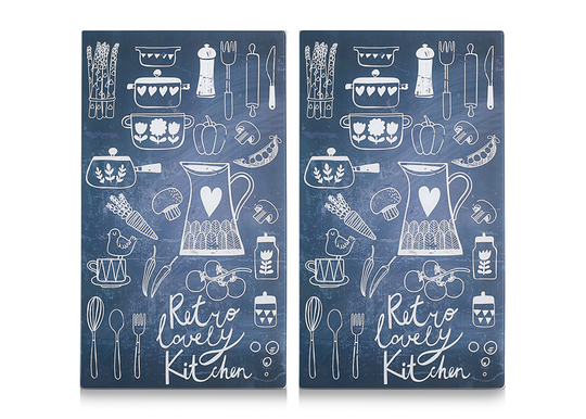 Räiskesuoja/liesisuoja Lovely Kitchen 52x30 cm 2 kpl