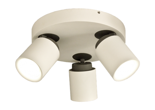 Rollo 3 round spotlight (valkoinen)