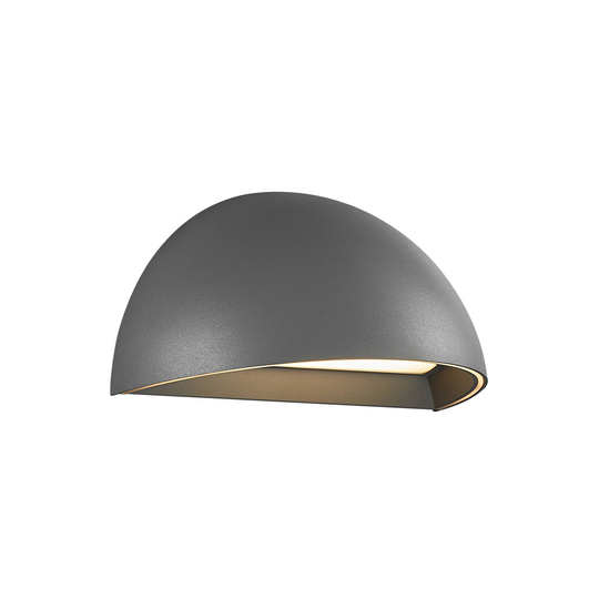 Arcus Smart -LED-ulkoseinälamppu, harmaa