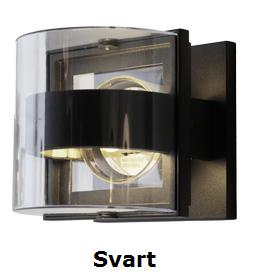 Delta Mini wall lamp (musta)