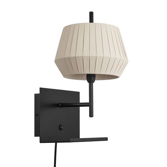 Dicte-seinälamppu, USB-liitäntä ja taso, meripihka