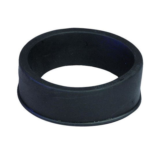 Purus 3106416 Kumimansetti 110 mm, musta