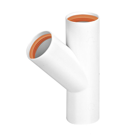 Faluplast 2316125 Jakoputki 45°, kumitiivisteellä 32 mm