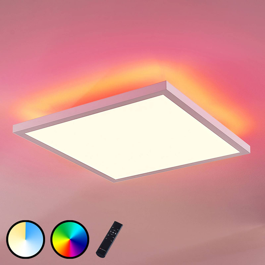 LED-paneeli Brenda CCT, kaukosäädin, 40 x 40 cm