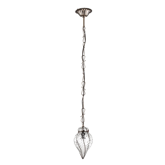 Goccia-riippuvalaisin suupuhallettu, 15 cm