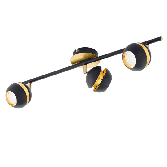 Nocito 3-spot LED (Brass / Kulta)