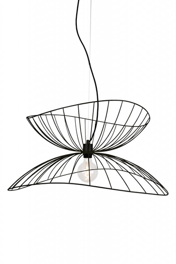Ray pendant (multi) (musta)