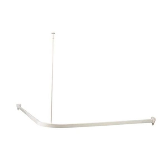 Arrow Safir Suihkuverhotanko hopea, 900 x 900 mm, kattokiinnityksellä