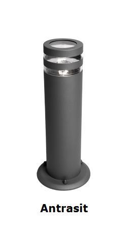 Focus bollard round mini (antrasiitti)