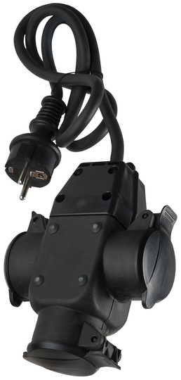 3-way with branch 1m IP44