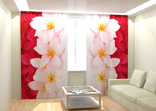 Kuvaverhot PLUMERIA COLLECTION 300x260 cm