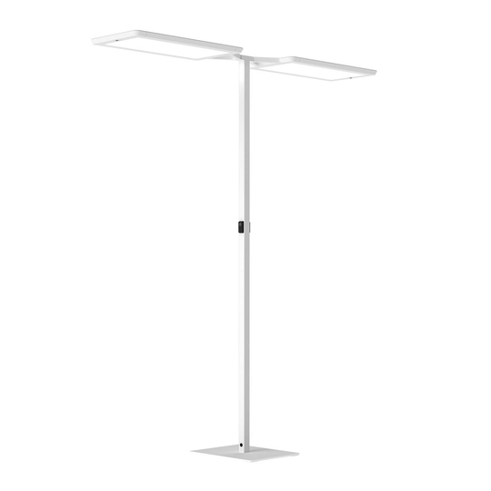 LED-lattiavalaisin Yara.double VTL, PIR, valkoinen