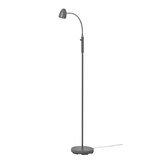Koster floor lamp (harmaa)