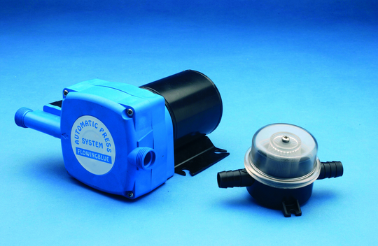 Huuhtelupumppu 24v, silent-vessoille