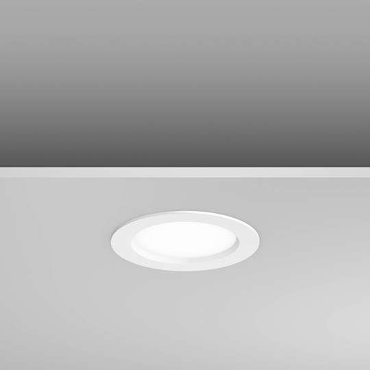 RZB HB 801-LED-uppovalo, alasvalo IP54 Ø14,5cm 13W