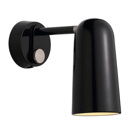 Tippy wall light (musta)