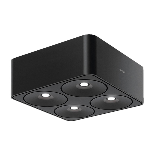 Nimbus Q Four -valo, vaihehimmennin 40° 930 musta